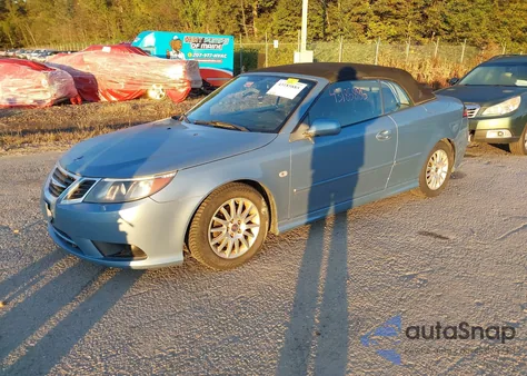 2008 Saab 9-3 2.0T из США, поврежденный, VIN YS3FB79Y786009236